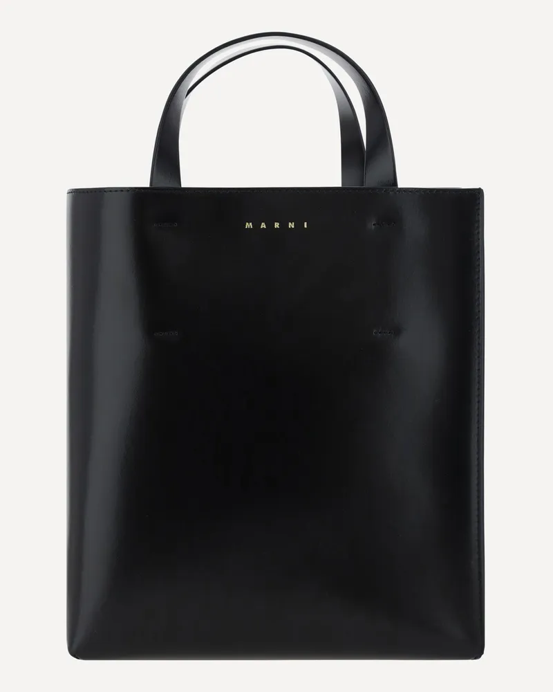 Marni Calfskin Museo Handbag by Marni Female Black