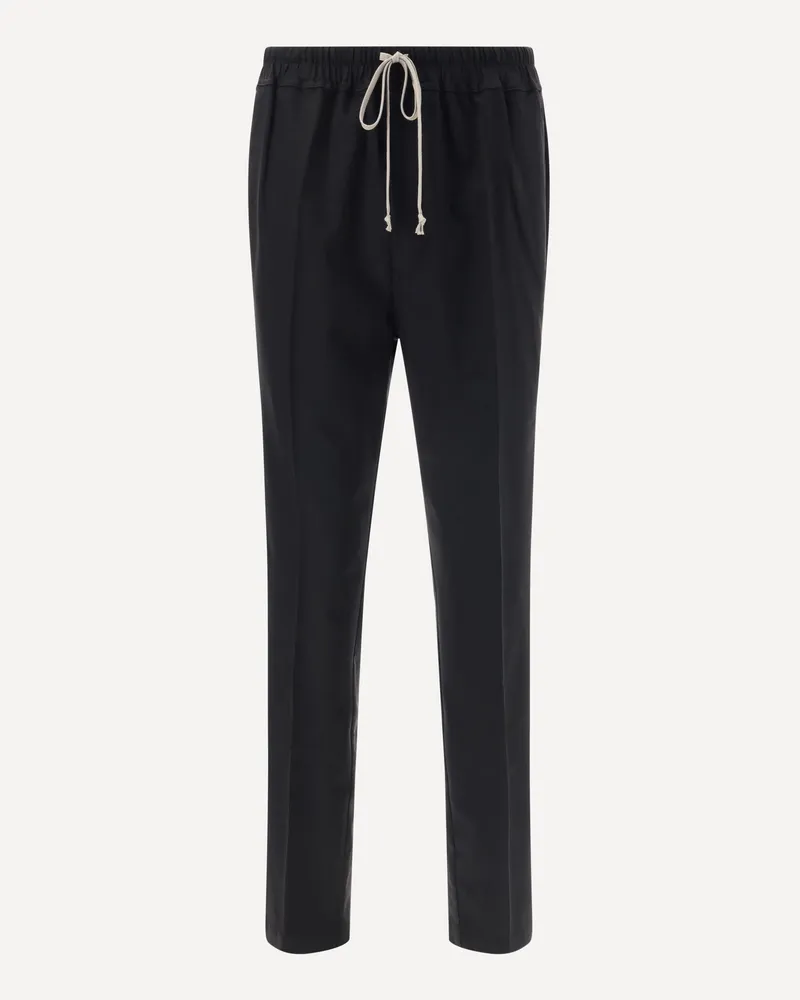 Rick Owens Drawstring Pants Male Black