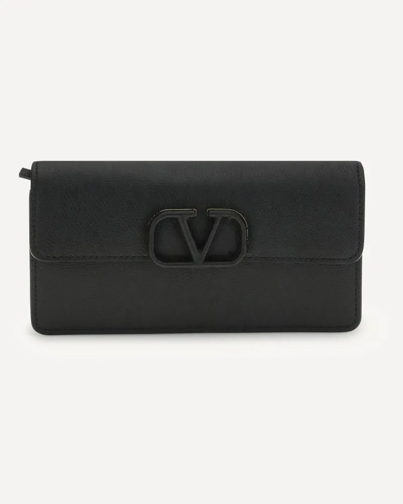 Valentino Garavani VLogo Shoulder Bag Female Black