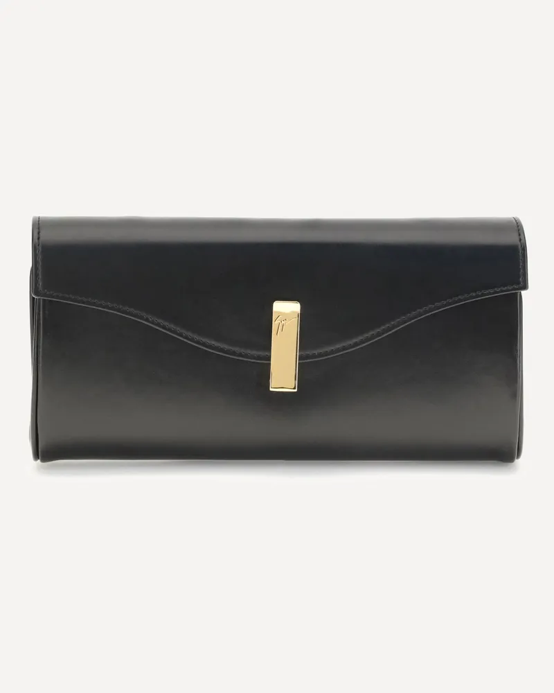 Giuseppe Zanotti Flutie Clutch Bag Female Black