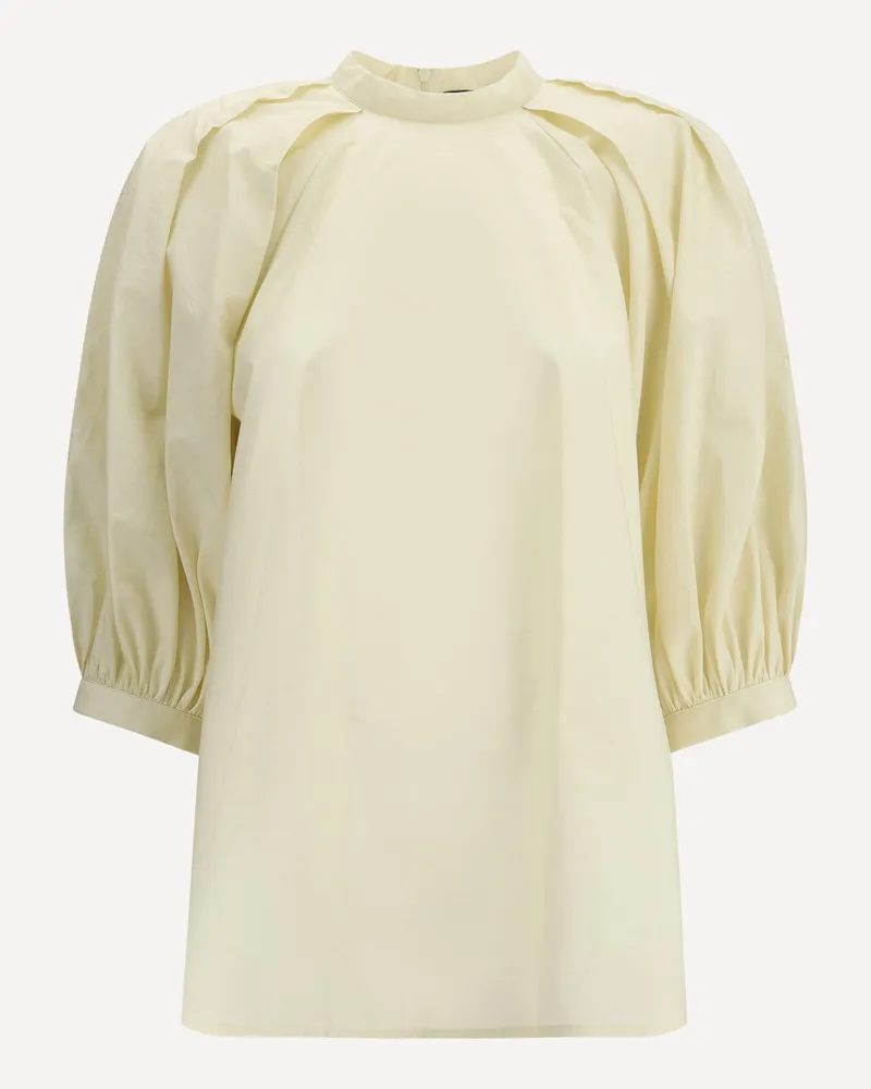 Fabiana Filippi Balloon sleeves Blouse Female Yellow