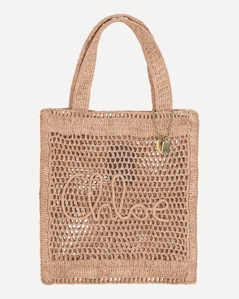 Chloé Summer Banana Tote Bag Female Brown
