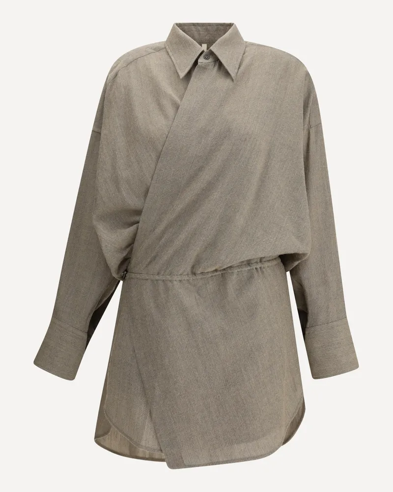 Petar Petrov Wool chemisier Dress Female Beige