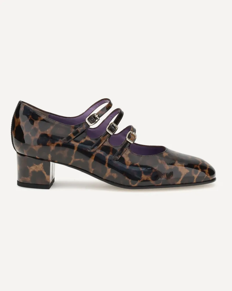 Carel Kina Mary Jane Pumps leopardate Female Multicolour