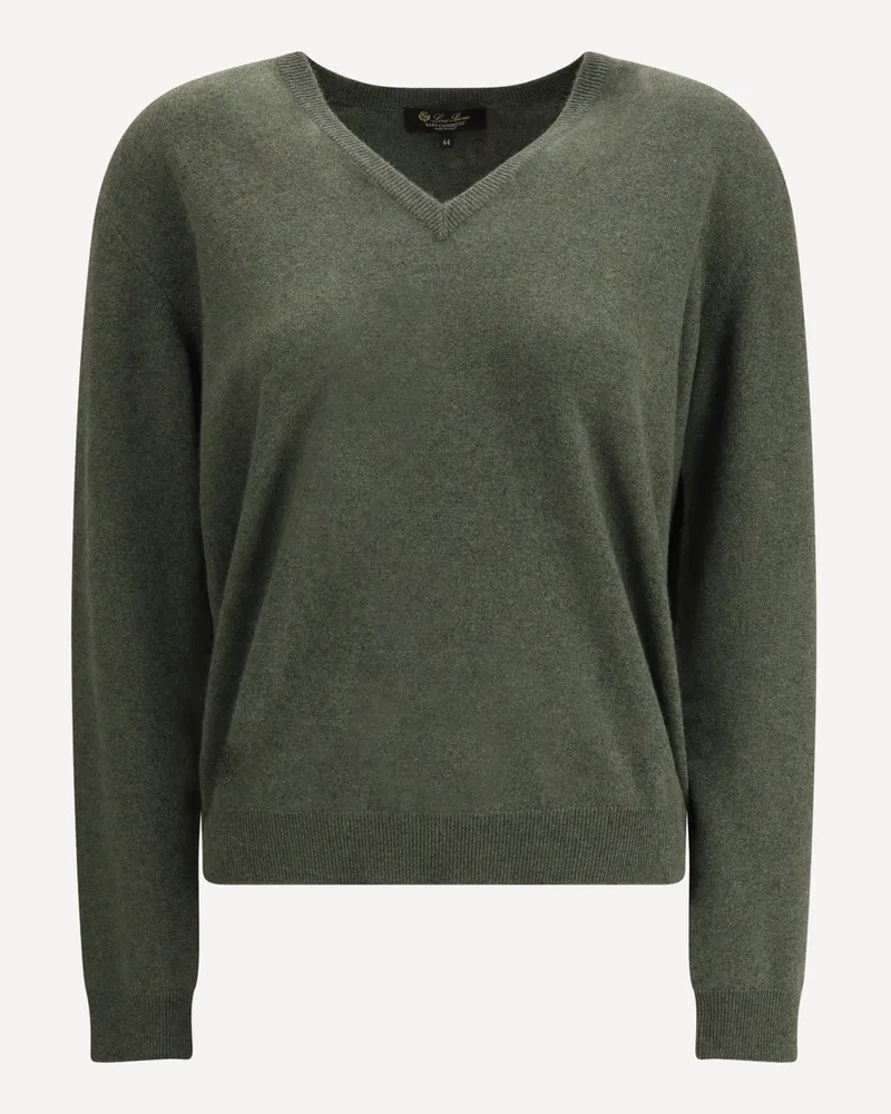 Loro Piana Cashmere Sweater Female Green