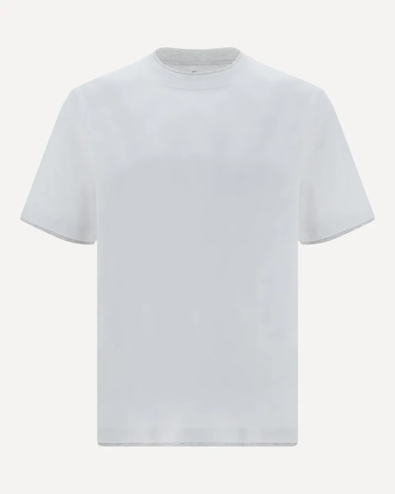 Brunello Cucinelli T-Shirt Male White
