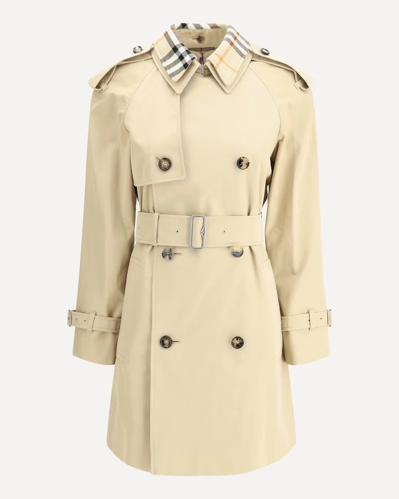 Burberry Breasted Trench Female Beige
