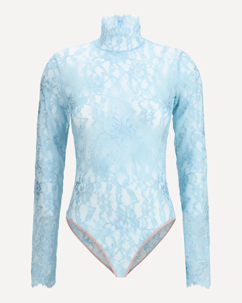 Valentino Garavani Lace Bodysuit Female Light