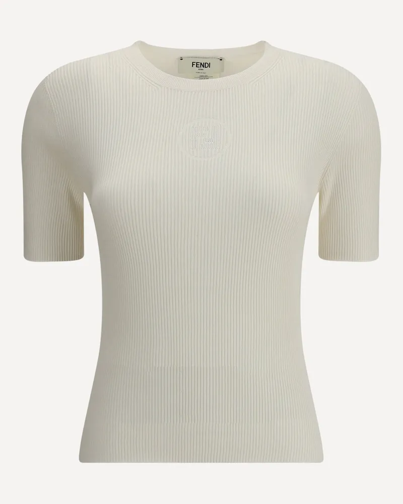 Fendi 1925 T-Shirt Female White