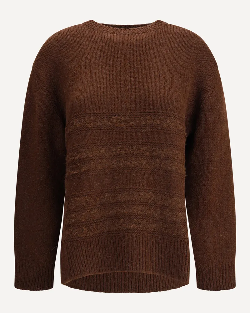 Fabiana Filippi Camel Sweater Female Brown