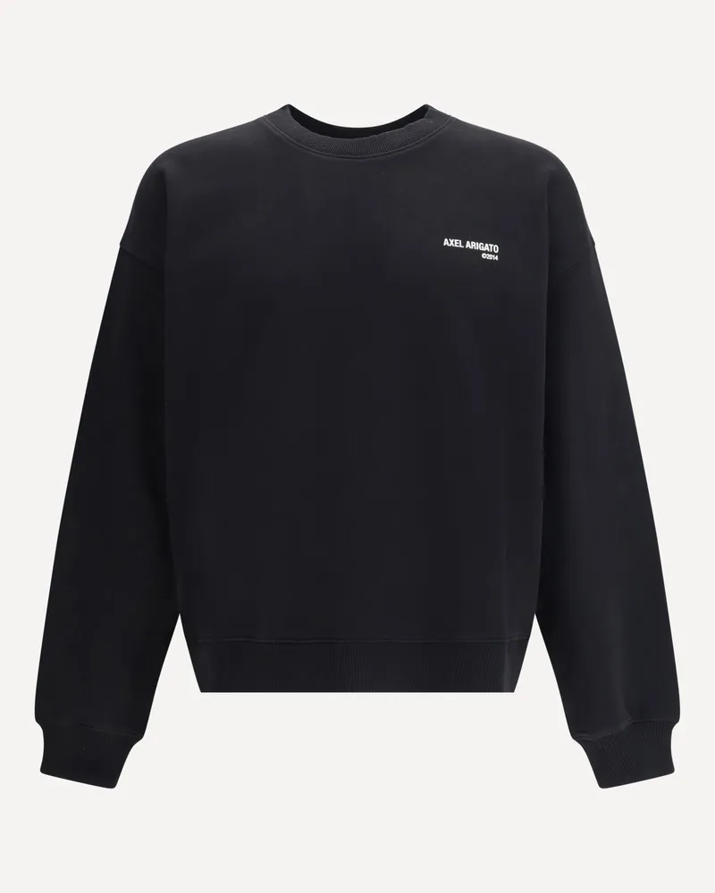 Axel Arigato Cotton Sweatshirt with logo Male Black