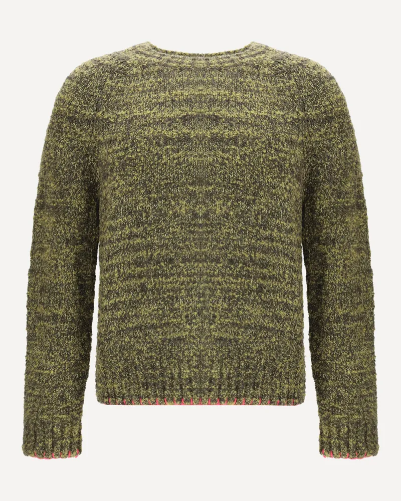 Sunflower Frederik Contrast Sweater Male Green