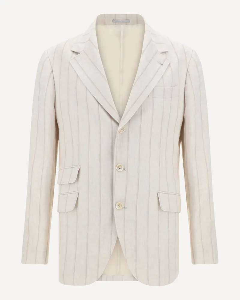 Brunello Cucinelli Blazer Jacket Male Beige