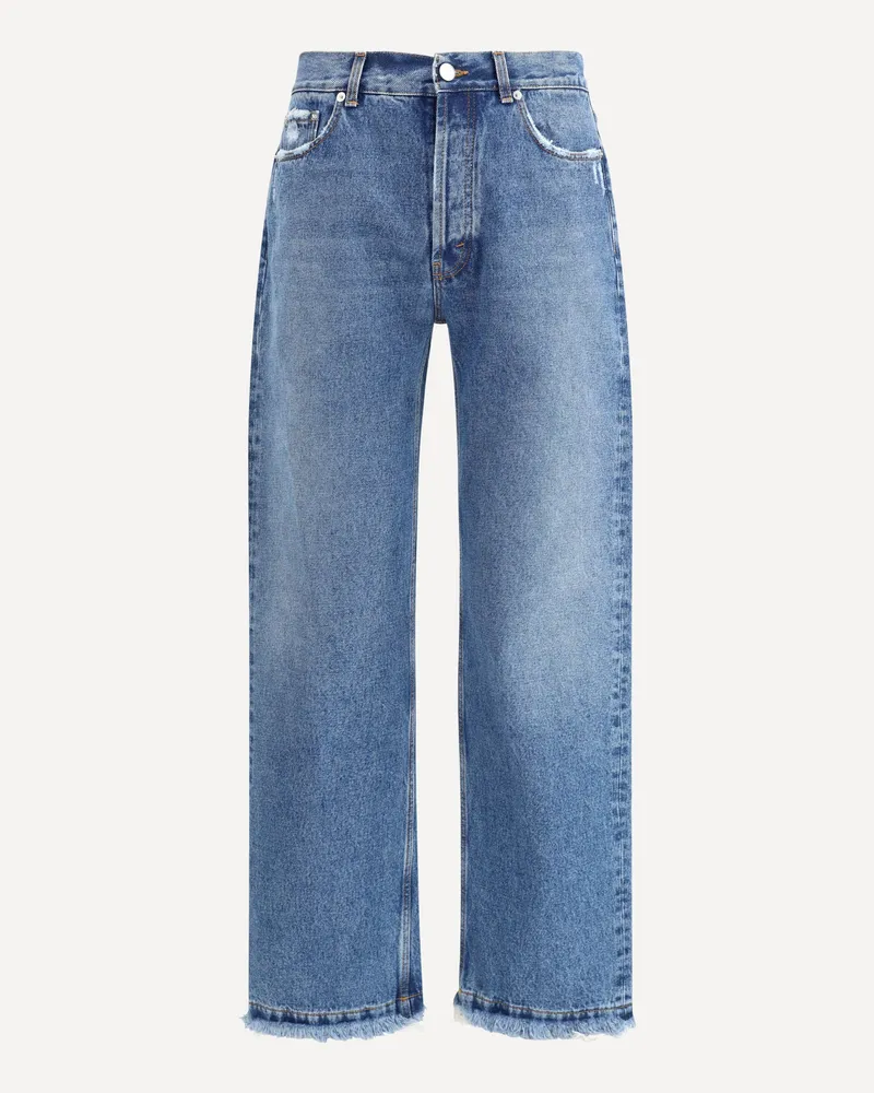 Séfr Frayed Cut Jeans Male Blue
