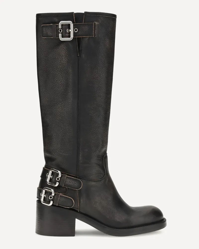 Chloé Dakota biker Boots Female Black
