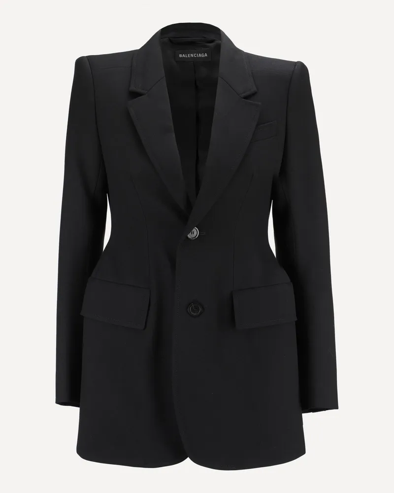 Balenciaga Blazer Jacket Female Black