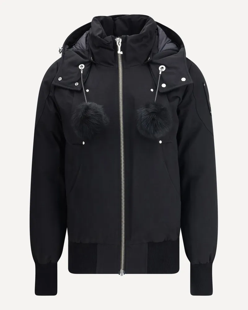 Moose Knuckles Debbie Bomber Jacket Female Black