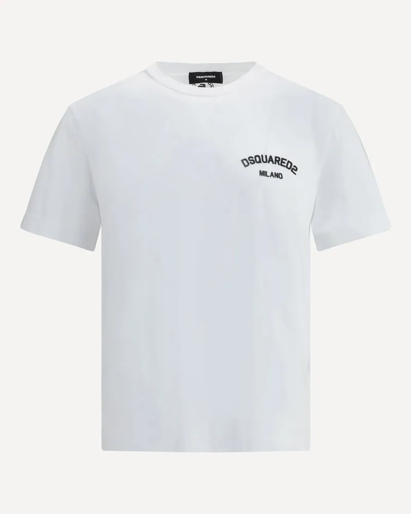 Dsquared2 Logoed T-Shirt Male White