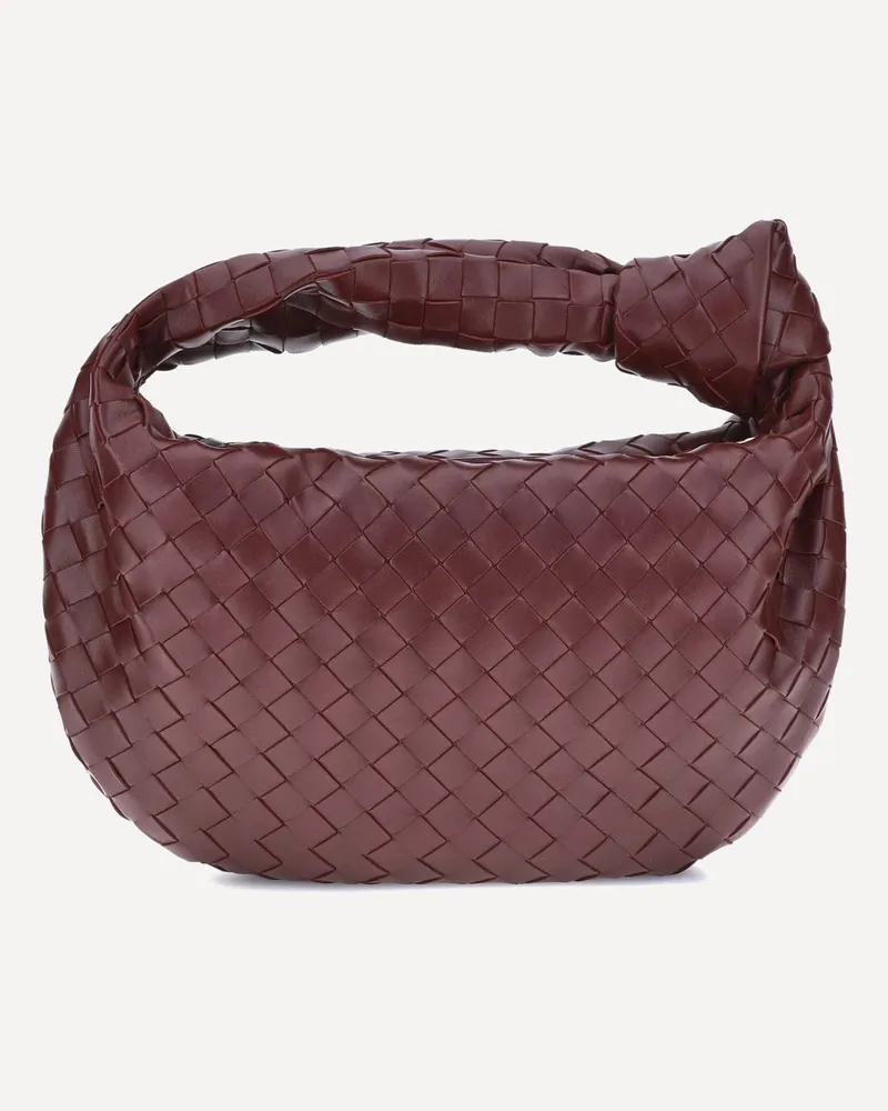 Bottega Veneta Teen Jodie Handbag Female Bordeaux
