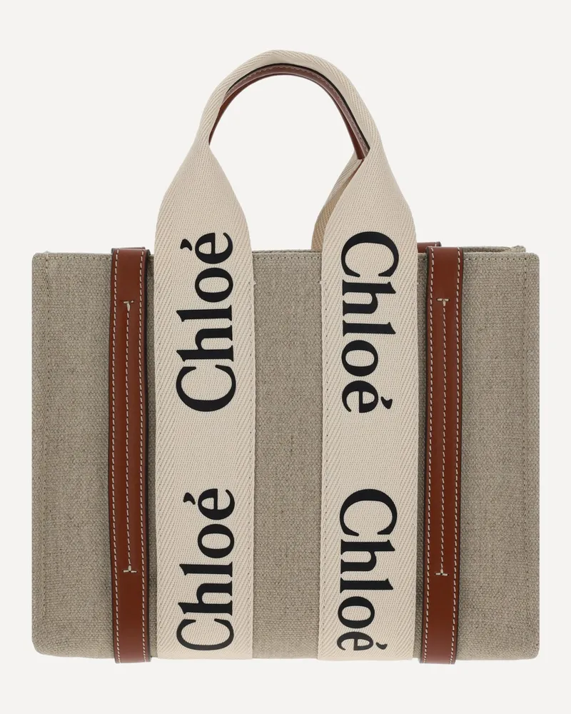 Chloé Woody Handbag Female Brown