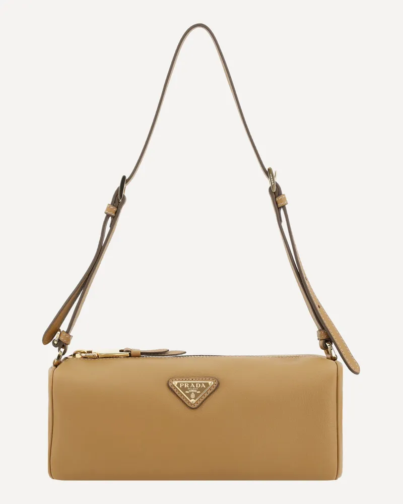 Prada Tubolar Shoulder Bag Female Beige