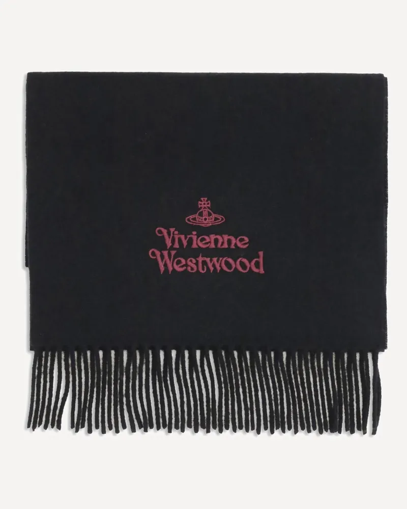 Vivienne Westwood Wool Scarf Female Black