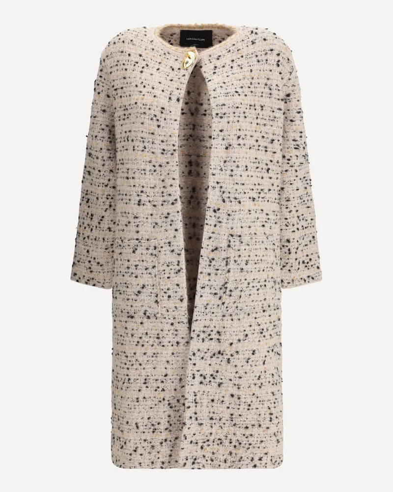 Fabiana Filippi Long knit Jacket Female Multicolour