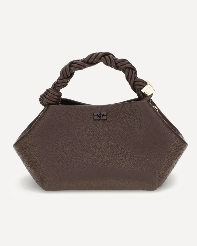 Ganni Bou small Handbag Female Brown