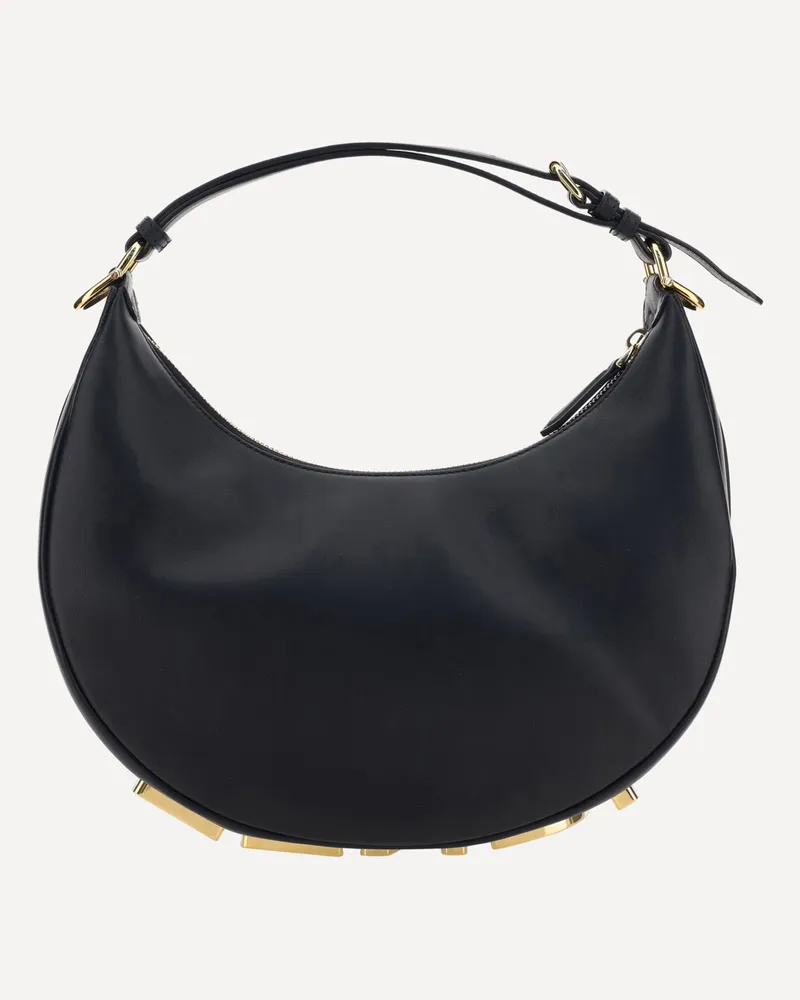 Fendi Fendigraphy Shoulder Bag Female Black