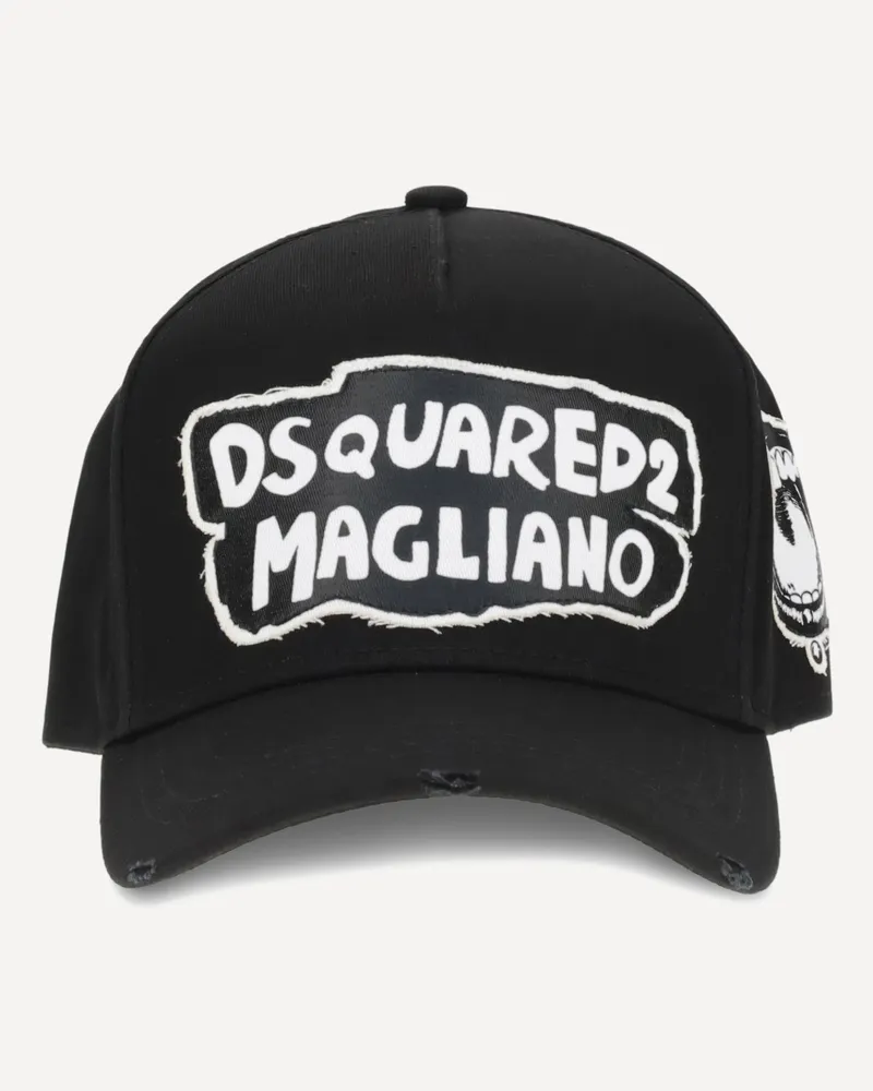 Dsquared2 Dsquared2 X Magliano Baseball Hat Male Black
