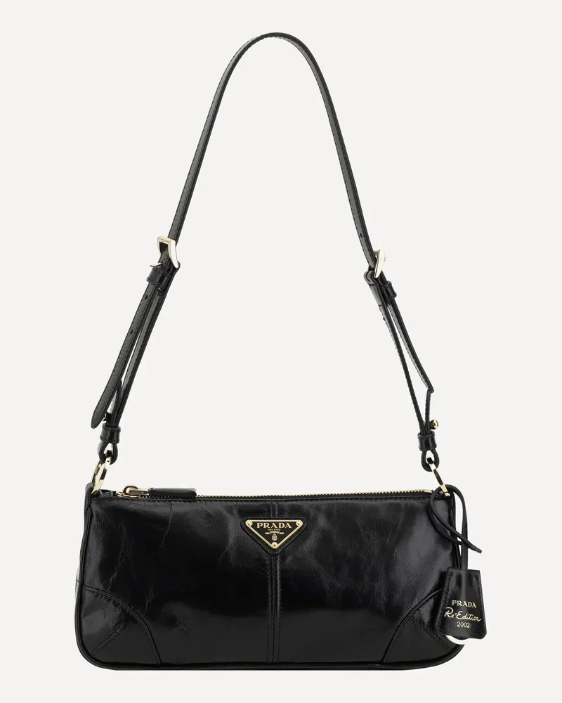 Prada Re-Edition 2002 Shoulder Bag Female Black