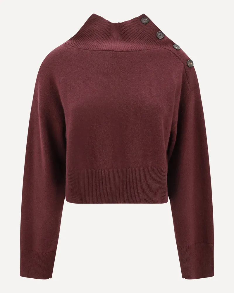 Brunello Cucinelli Cashmere Sweater Female Bordeaux