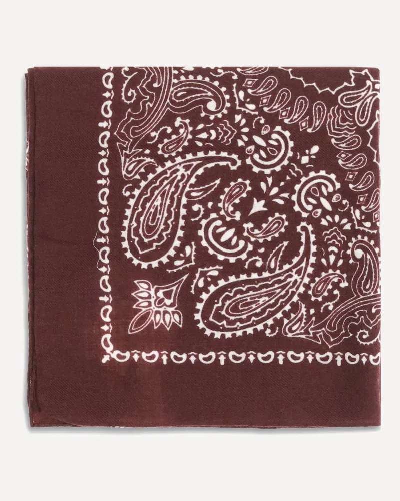 Destin Bandana Scarf Female Bordeaux