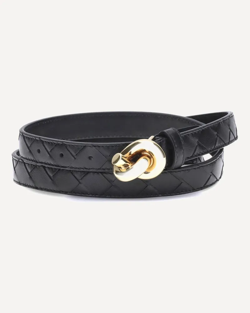 Bottega Veneta Knot Belt Female Black