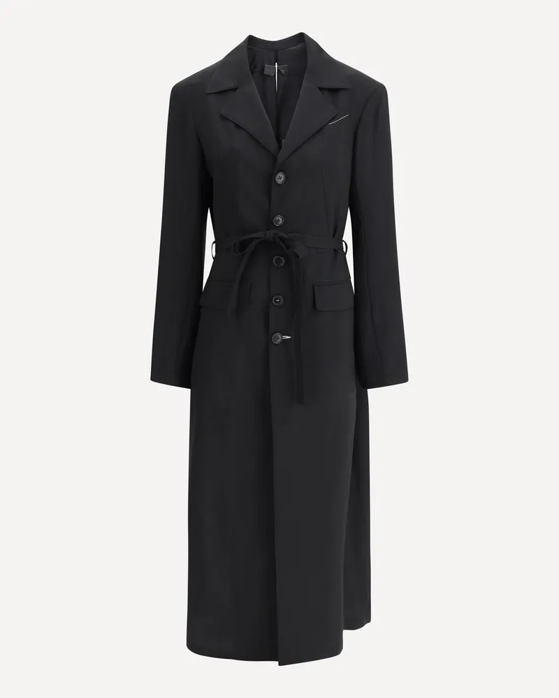 Maison Margiela Wool Trenchcoat Female Black