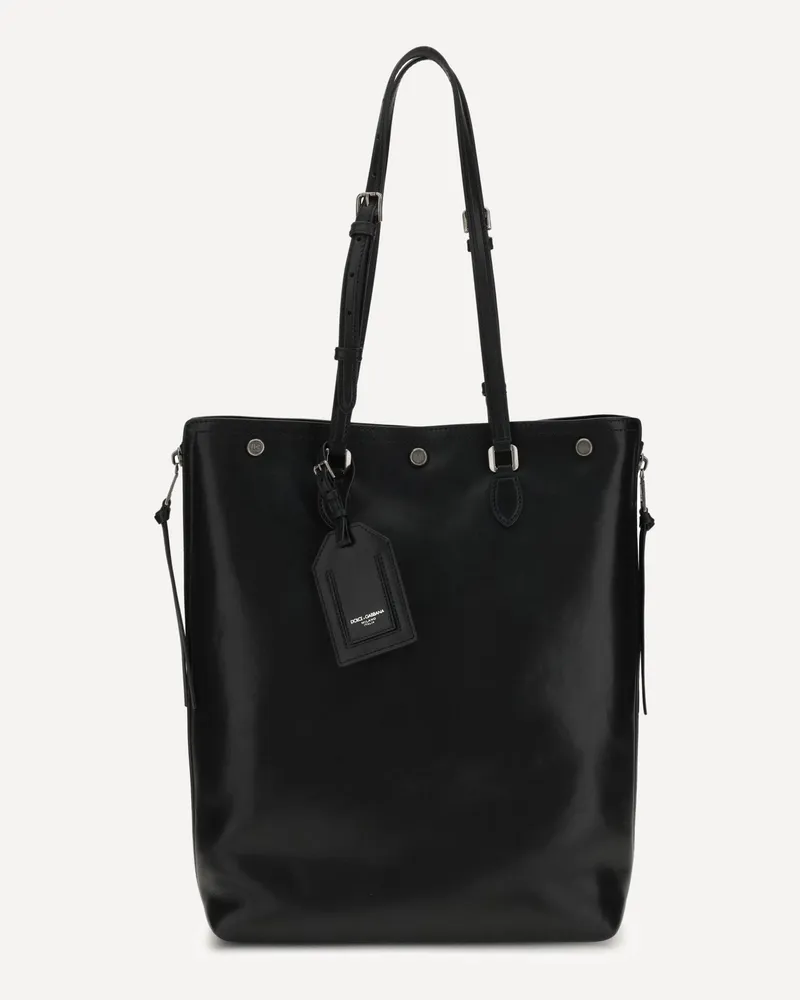 Dolce & Gabbana Shoulder Tote Bag Male Black