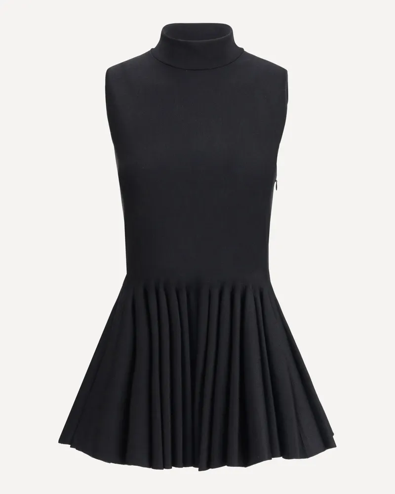Alaïa Wool blend godet Top Female Black