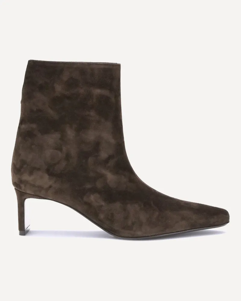 KHAITE Ona Ankle Boots Female Brown