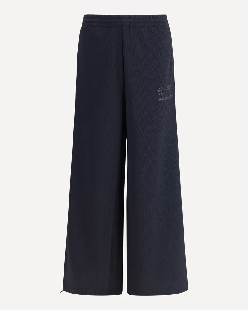 Maison Margiela Wide-Leg Track Pants from the Salomon x MM6 Male Black