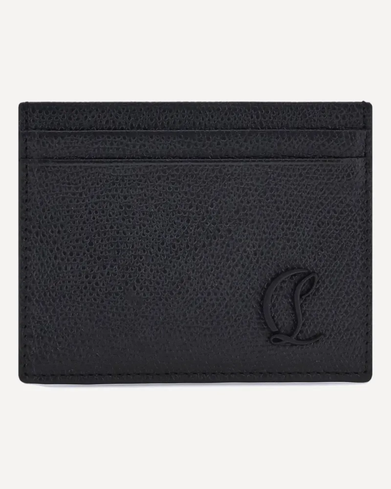 Christian Louboutin Logo Card Holder Male Gold