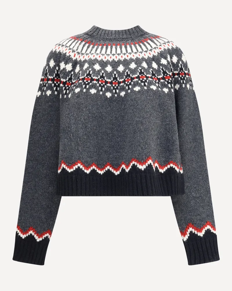 Alanui Sweet Winter Sweater Female Grey
