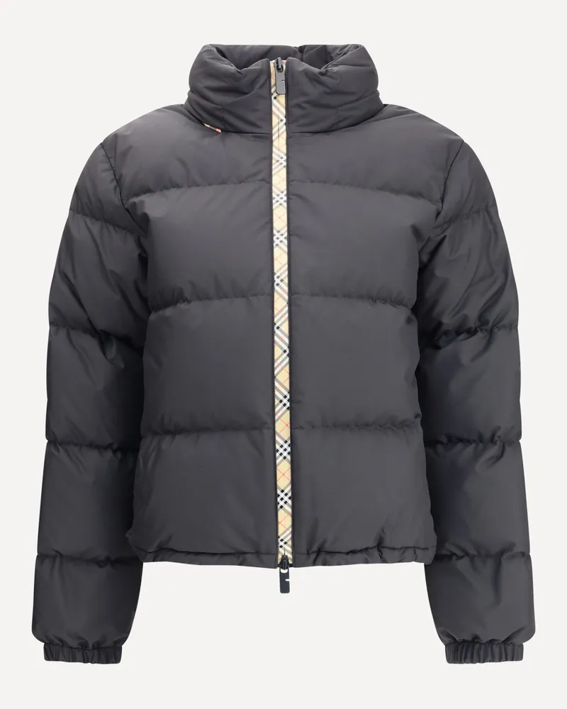 Burberry Ambleside Down Jacket with Burberry details Female Black
