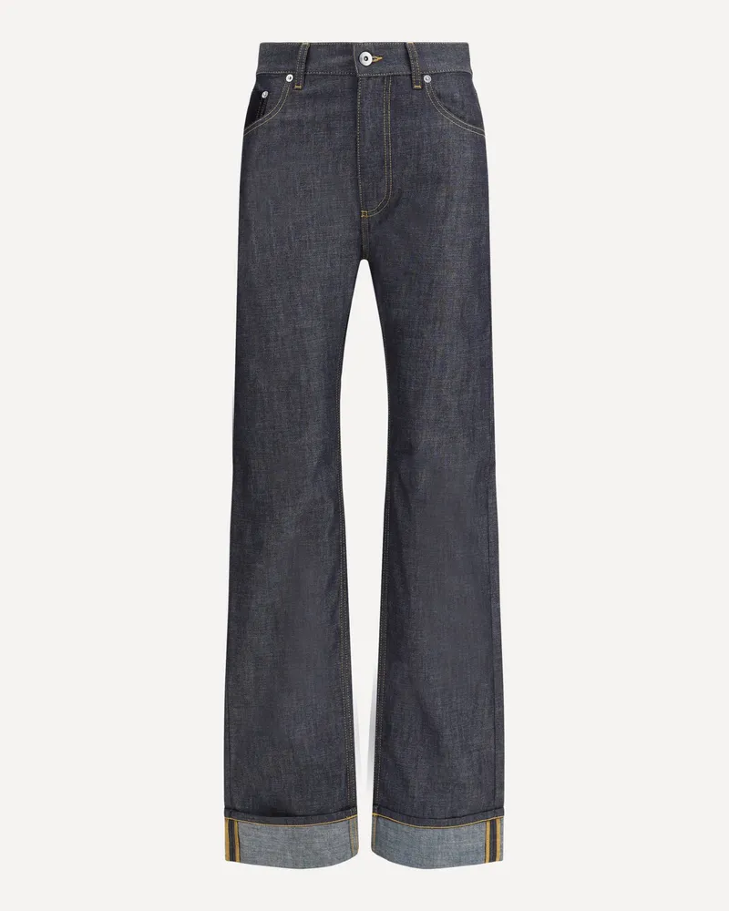 Bottega Veneta Turn-up Jeans Female Blue