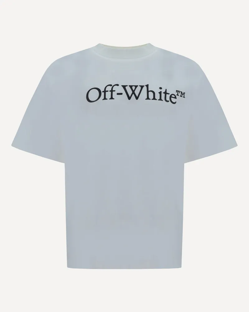 OFF-WHITE Big Bookish Skate T-Shirt Male White