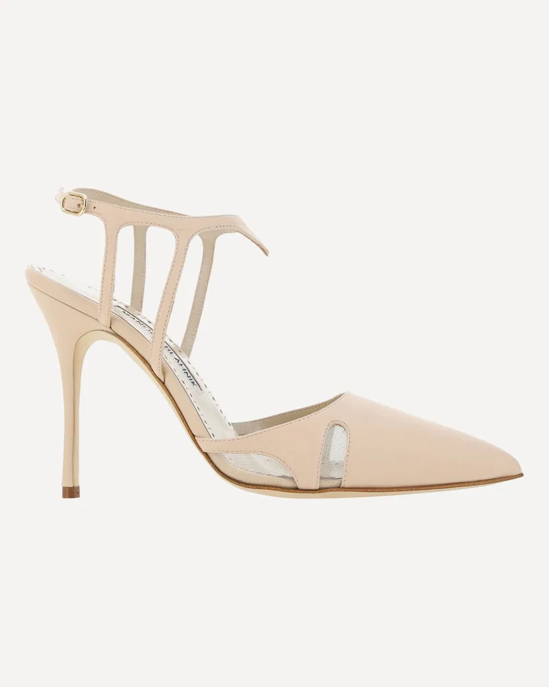 Manolo Blahnik Arcadia Fabio Pumps Female Pink