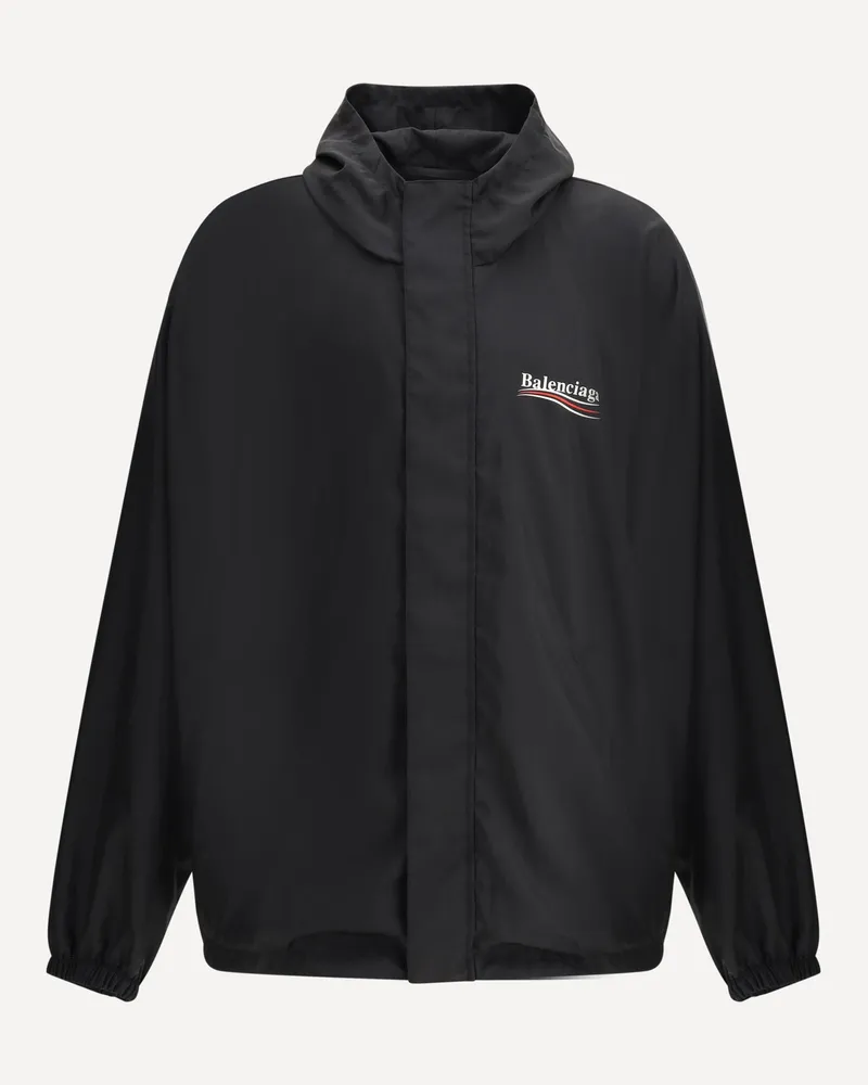 Balenciaga Waterproof Jacket Male Black