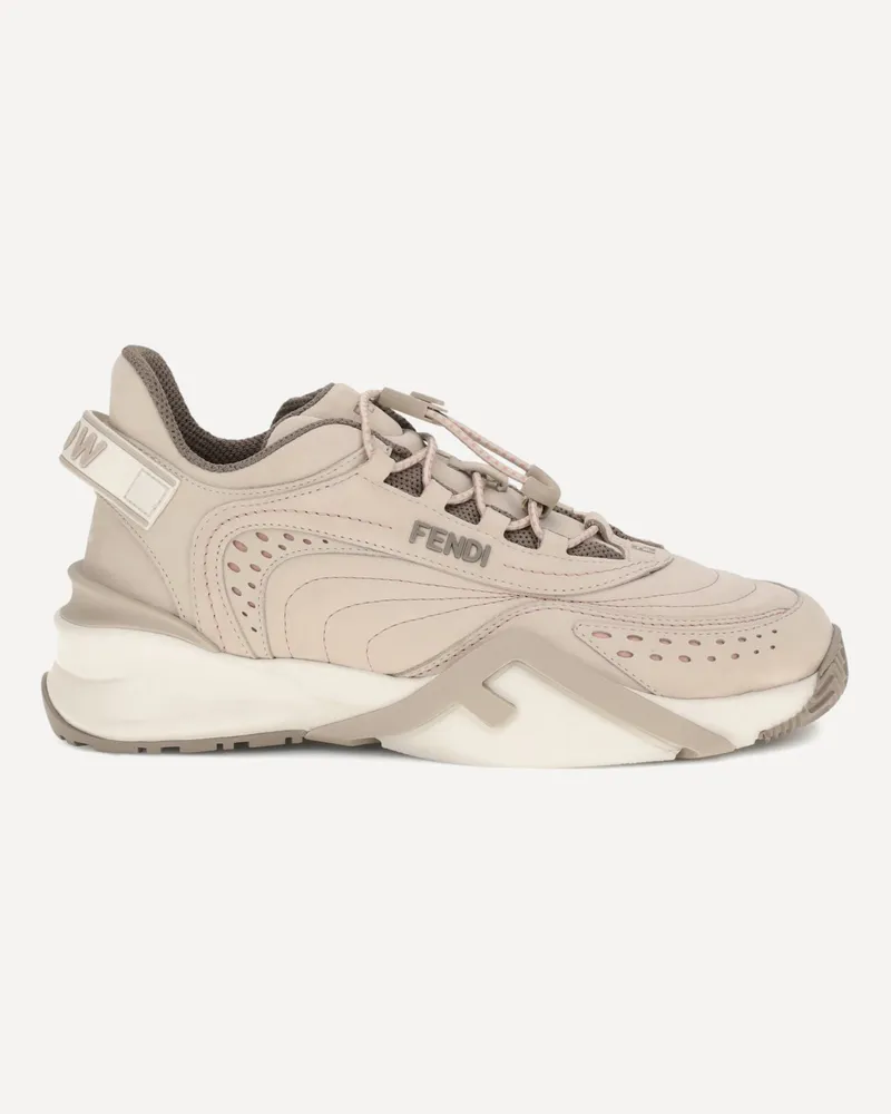 Fendi Flow Mix Sneakers Female Cream