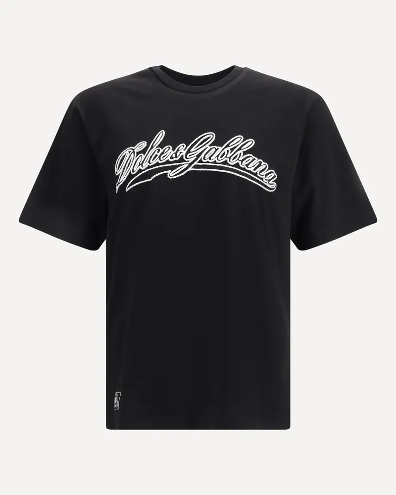 Dolce & Gabbana Logo T-Shirt Male Black