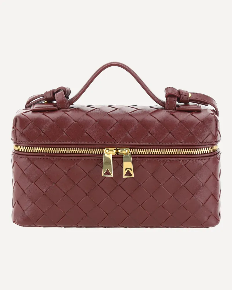 Bottega Veneta Bang Bang Vanity Case Shoulder Bag Female Red