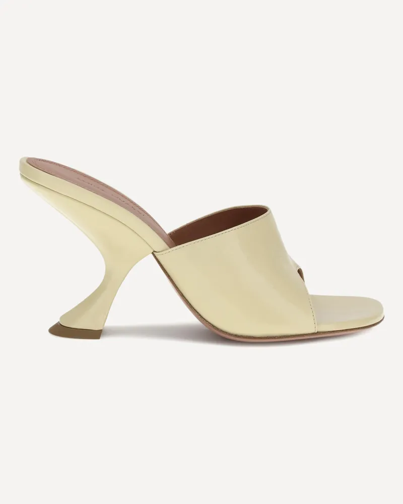 Amina Muaddi Taylor Sandals Female Cream